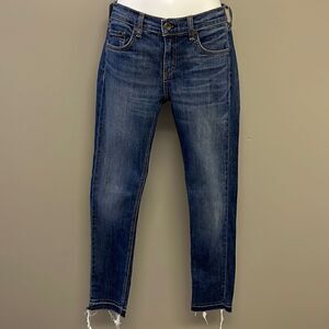 Rag & Bone Jeans Low Rise Style- W1590K510AME Cut-16032 Color Amelie